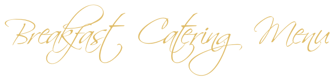 Cakes and mini desserts menu and pricing